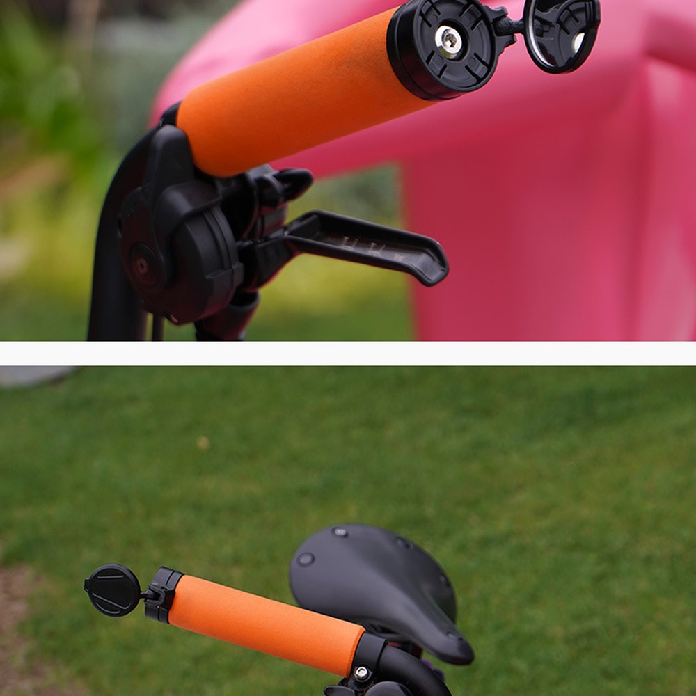 Cycling Commute Gear - Fietsstuurspiegel HD Acryl bolle spiegel Verstelbare
