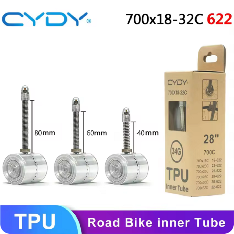 Inner Tube 700C - CYDY Racefiets TPU Binnenband 700C x