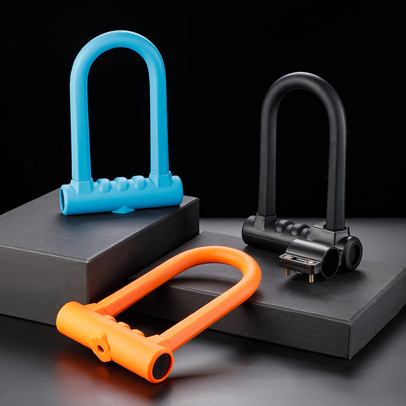 U Lock Heavy Duty - Zwaarbelastbaar U-slot anti-diefstal fiets- en motorfietsbeveiligingsslot