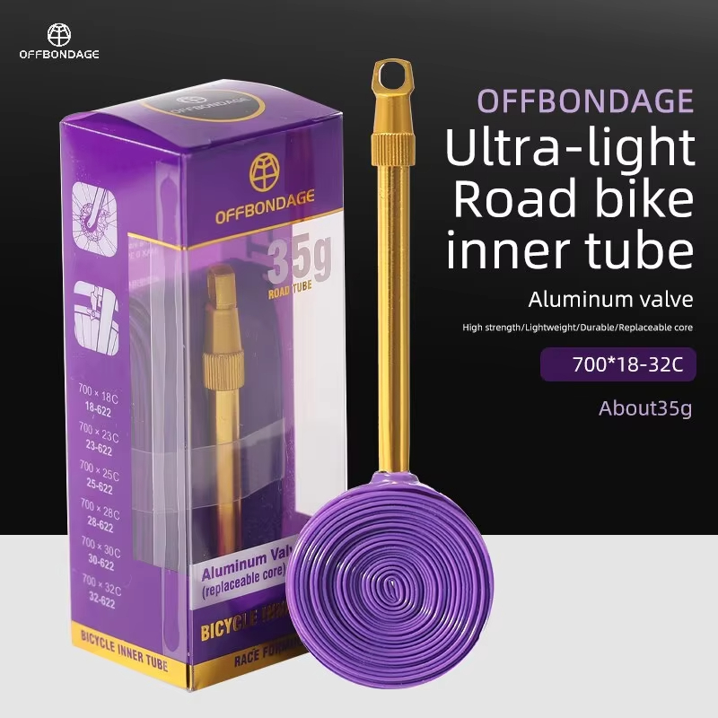 Inner Tube 700C - OFFBONDAGE Aluminium Ventiel Ultralight Fiets Binnenband
