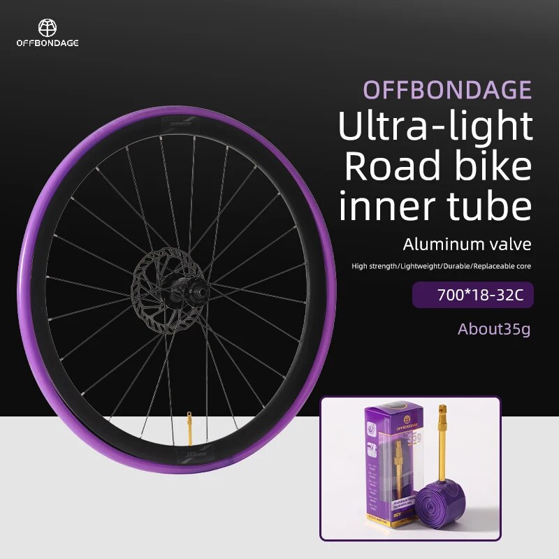 Offbondage Aluminium Ventiel U - Inner Tube 700C recensie en prijs