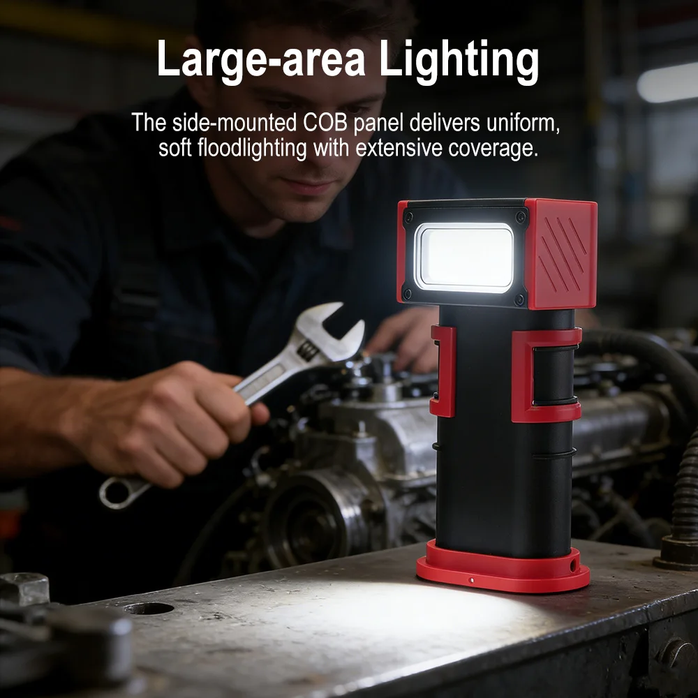 BORUiT COB LED-werklamp 1000LM - Cycling To Work recensie en prijs
