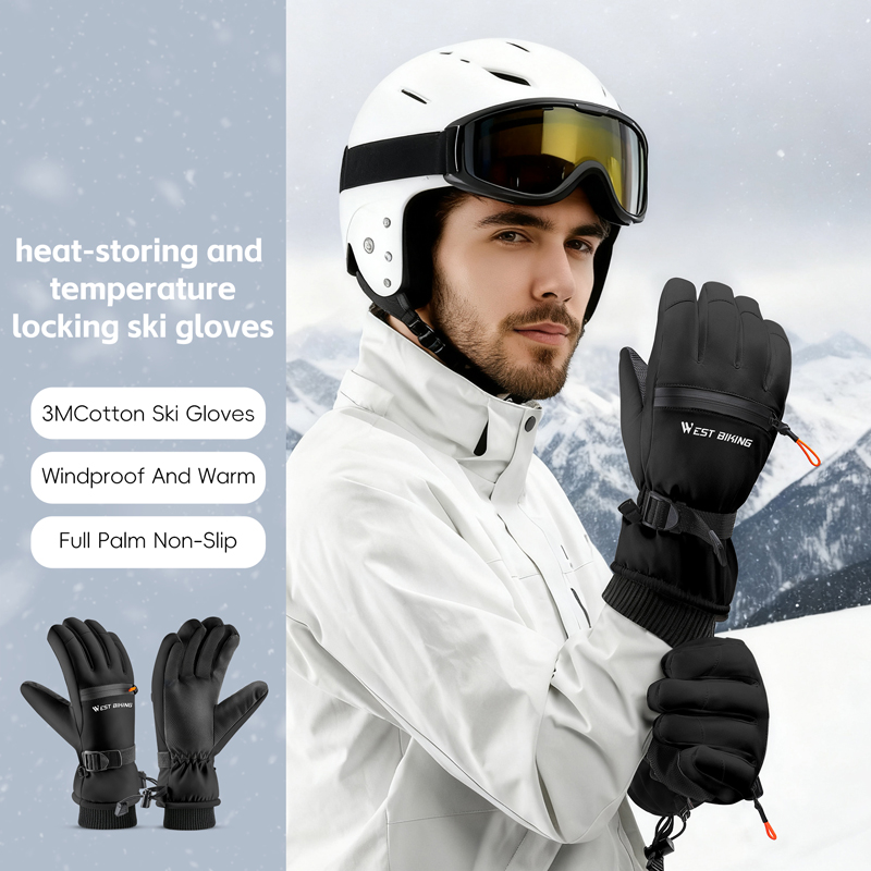 WEST BIKING 3M katoenen skihan - Winter Cycling Commute Gear recensie en prijs
